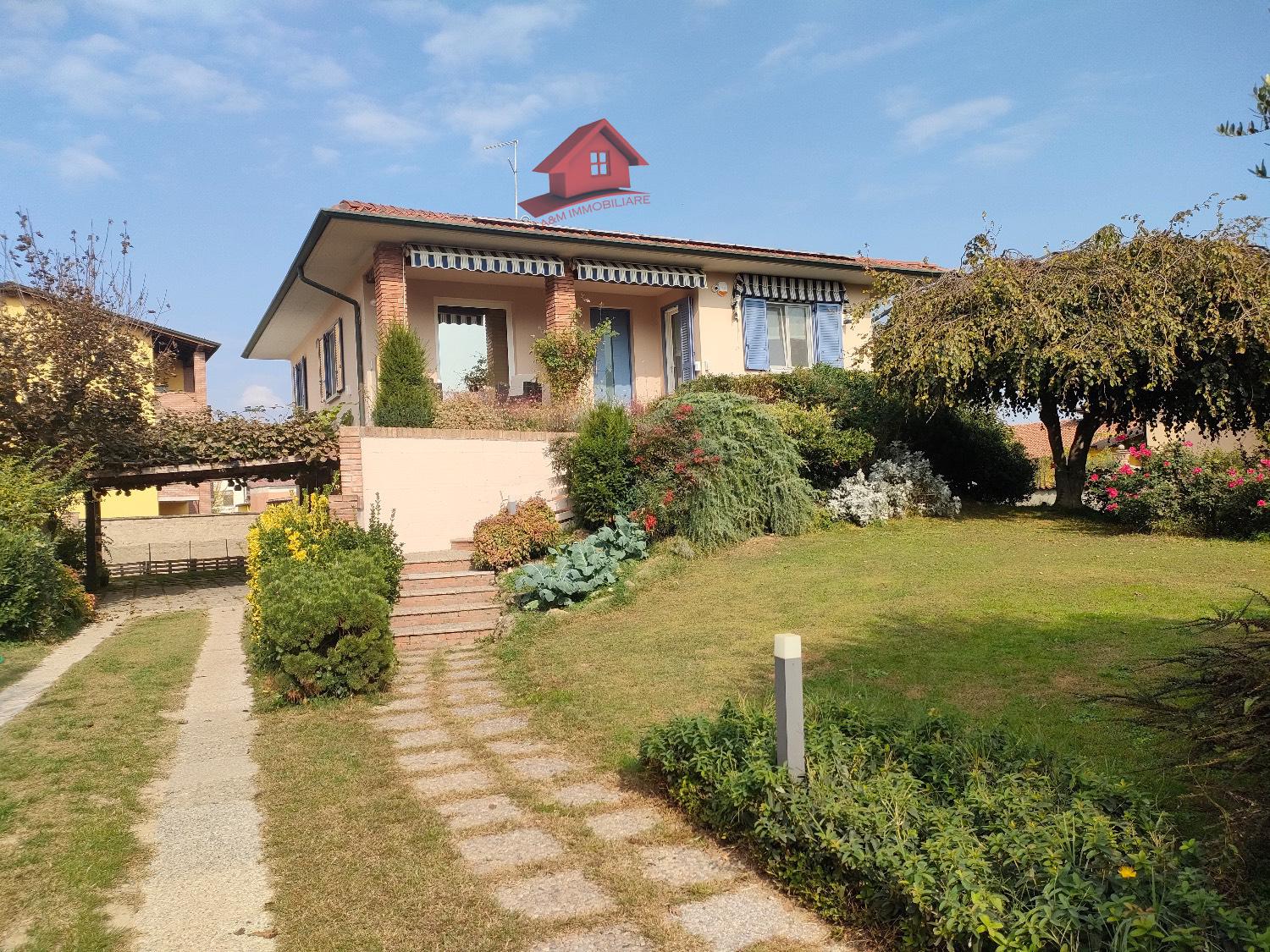 Villa con giardino a Ricengo