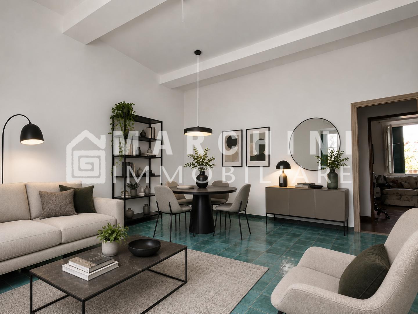 Appartamento con terrazzo, Lucca san marco