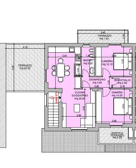 Quadrifamiliare in vendita a Cannara