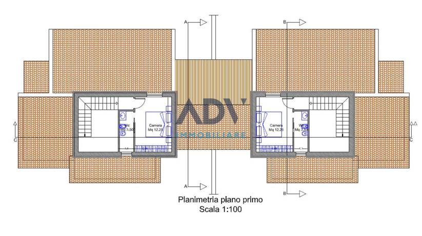 Bifamiliare in vendita a Bettona, Colle