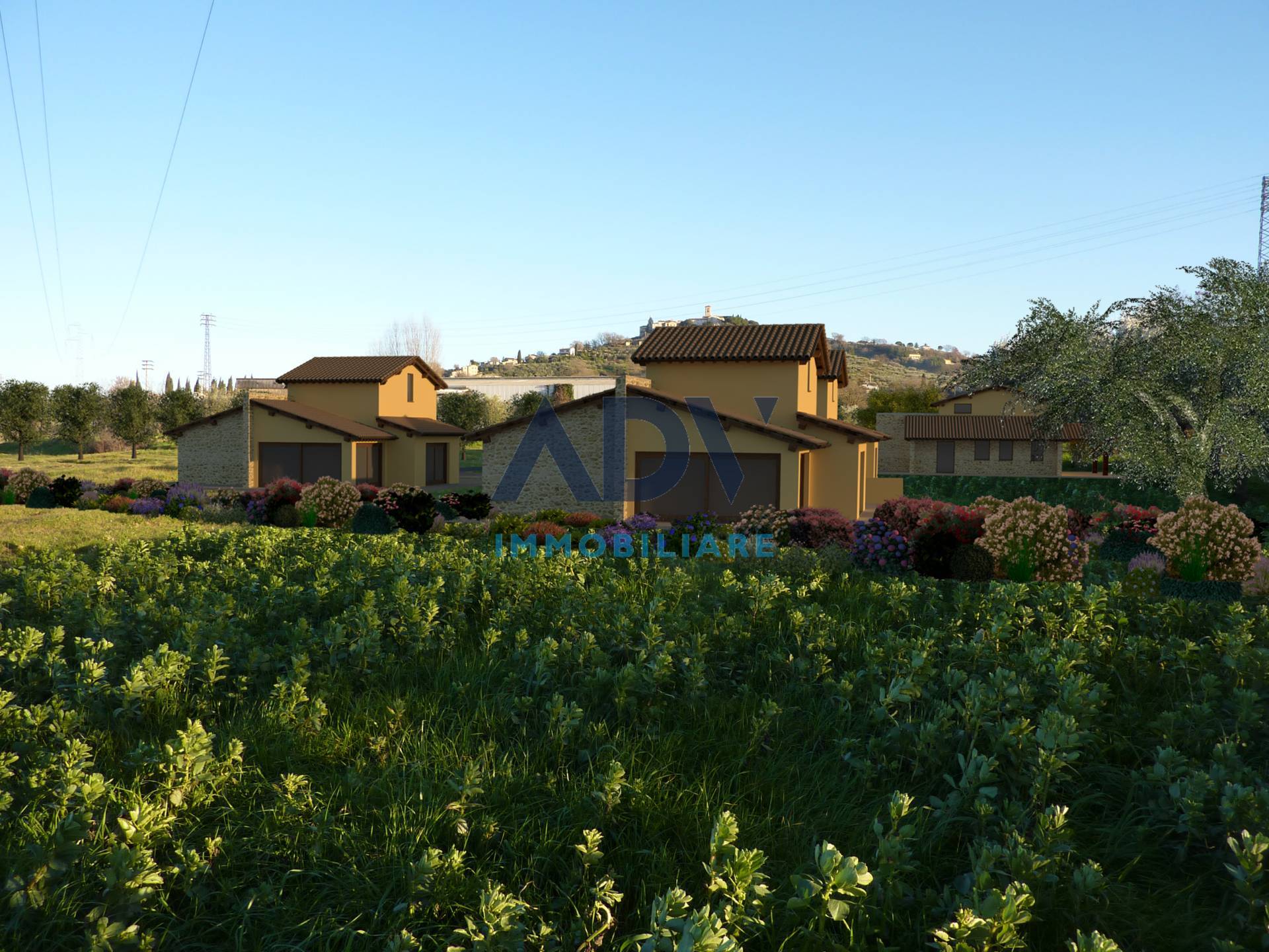 Bifamiliare in vendita a Bettona, Colle