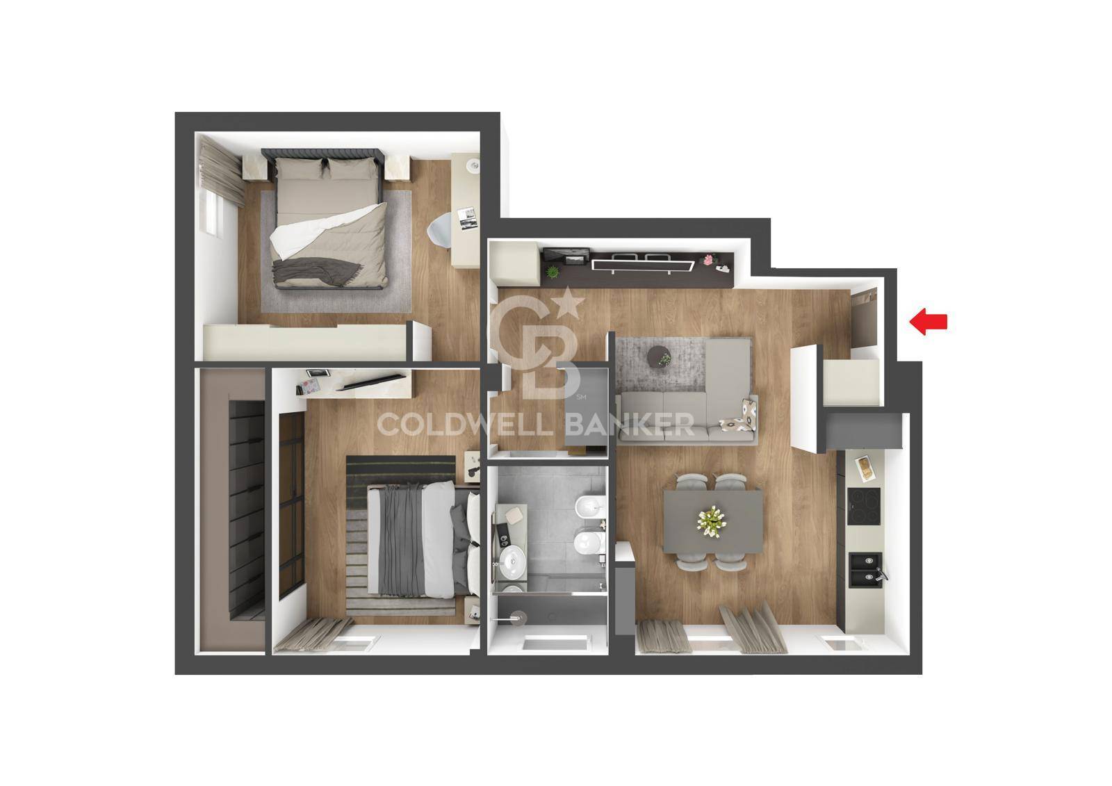 Appartamento in vendita a Rimini, Marina Centro