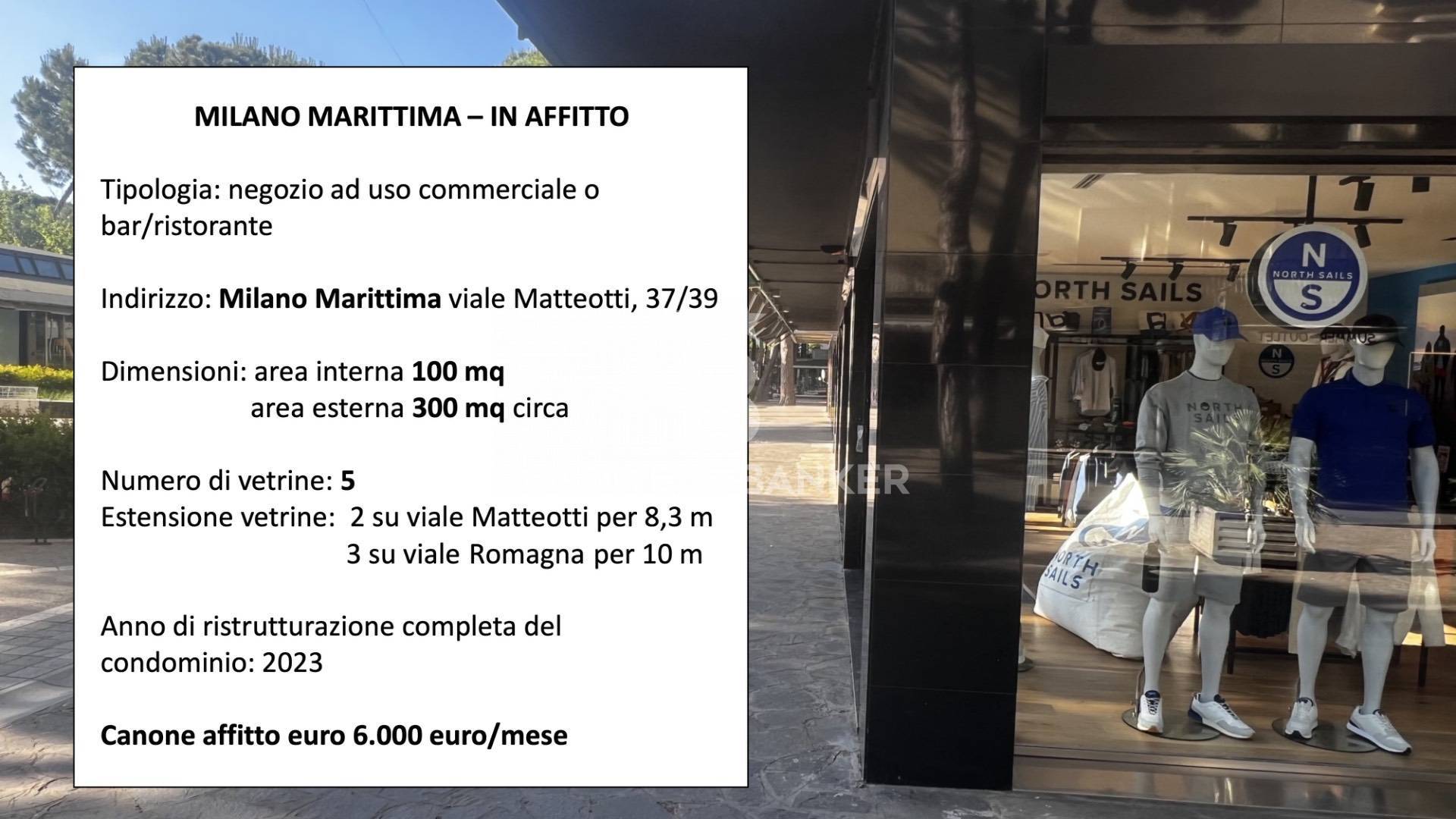 Negozio in affitto a Cervia, Milano Marittima