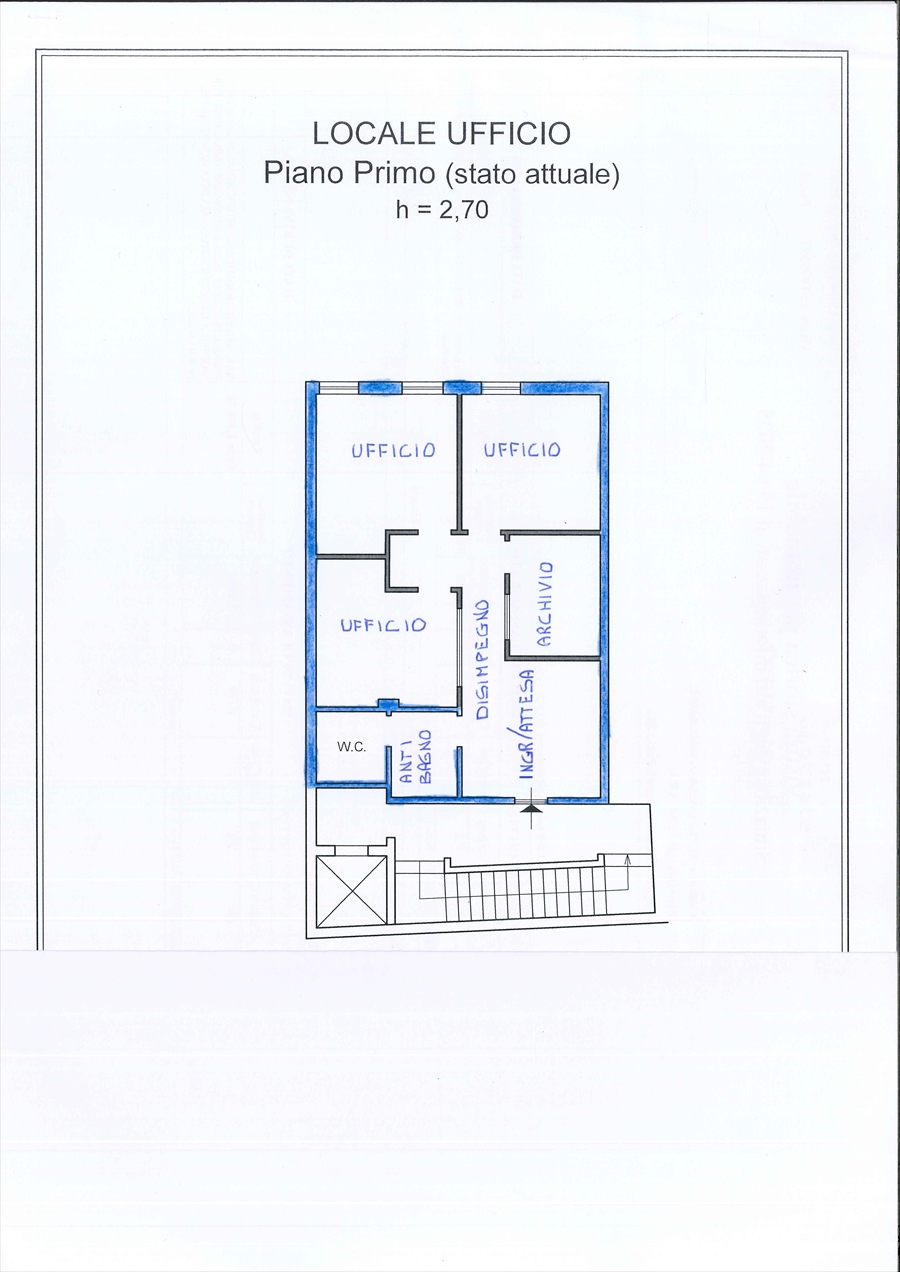 Ufficio in affitto in via delle caserme 75, Pescara