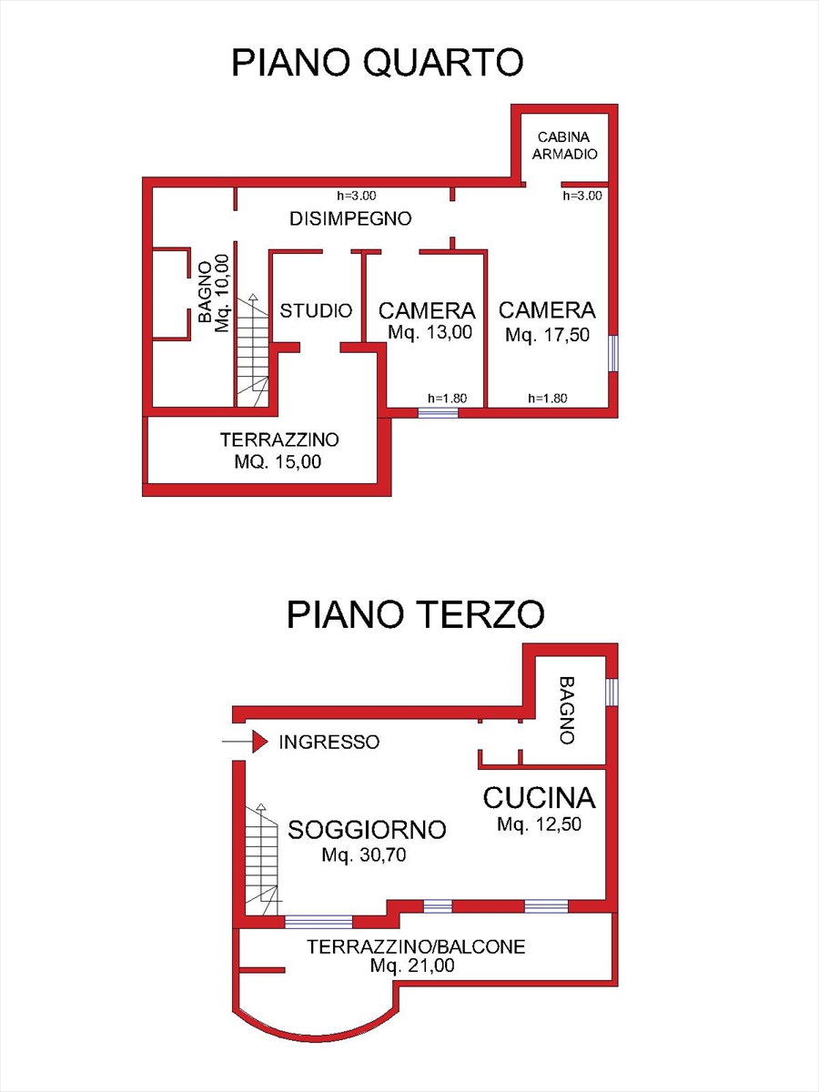 Quadrilocale in vendita in via dei marsi 174, Pescara