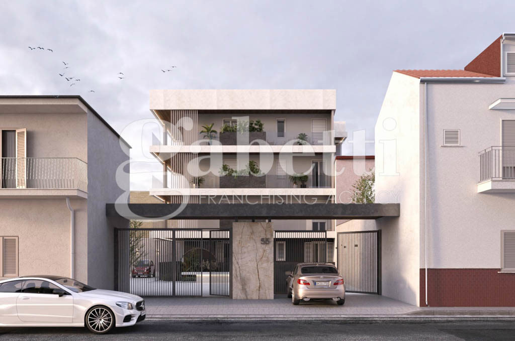 Trilocale con box a Lusciano