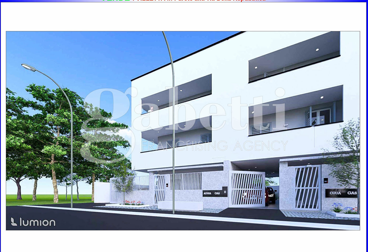 Villa con giardino a Parete