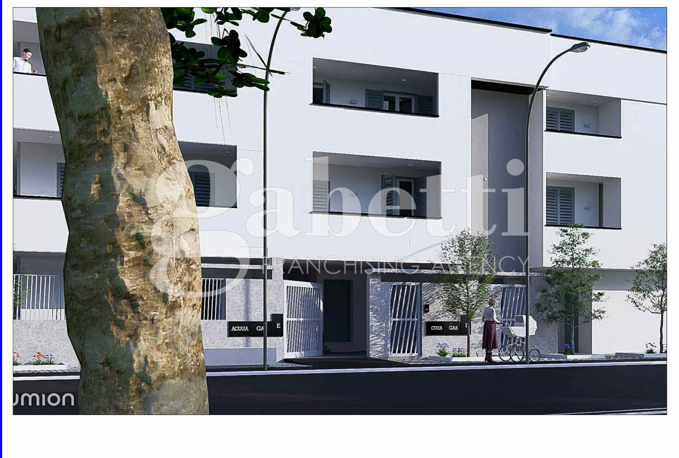 Villa con giardino a Parete