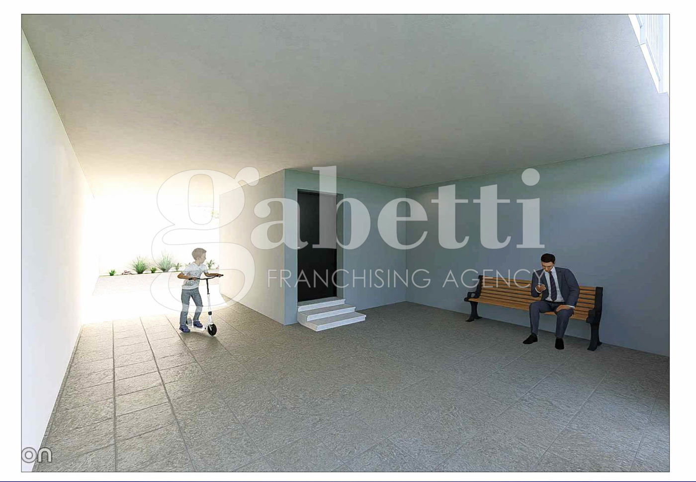 Villa con giardino a Parete