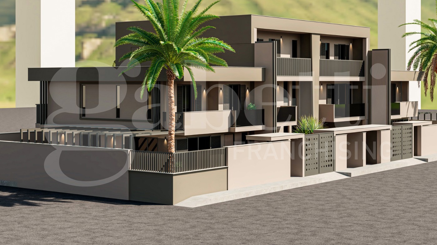 Villa con giardino a Parete