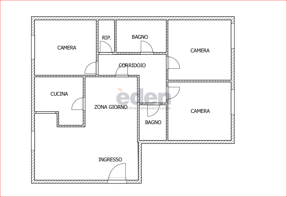 Quadrilocale con box in via claudio galeno 62, Modena