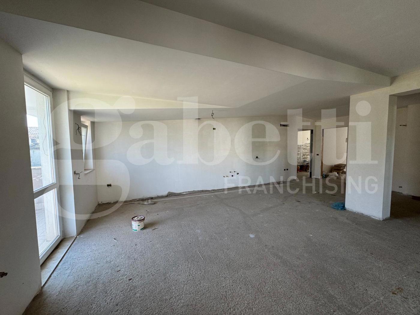 Attico con giardino a San Prisco