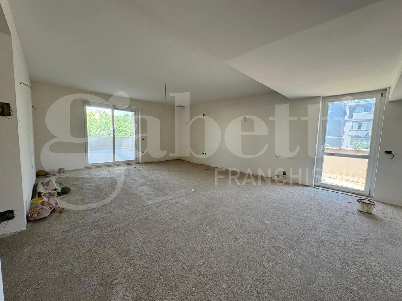 Attico con giardino a San Prisco