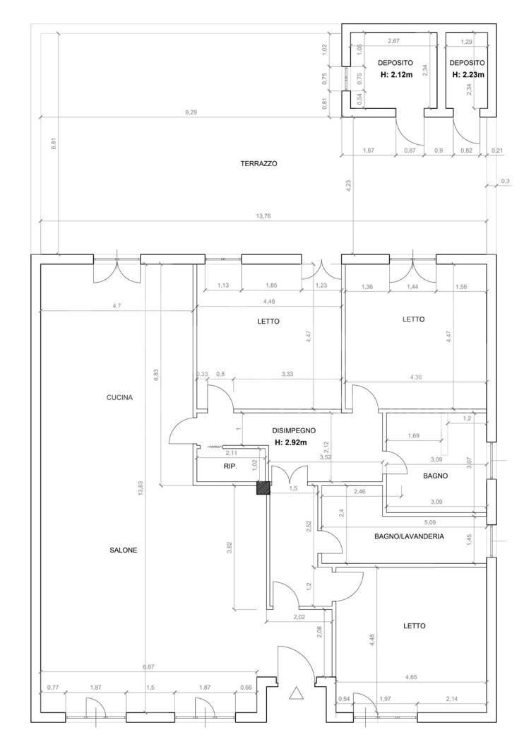Casa indipendente con box doppio a Pietravairano