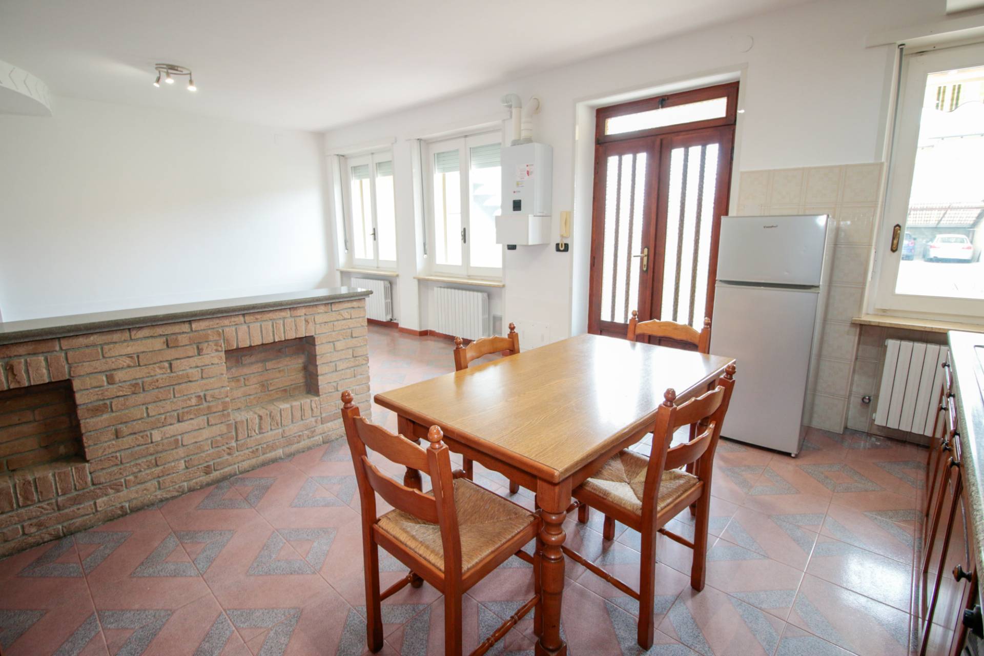 appartamento con giardino in affitto a Bosconero