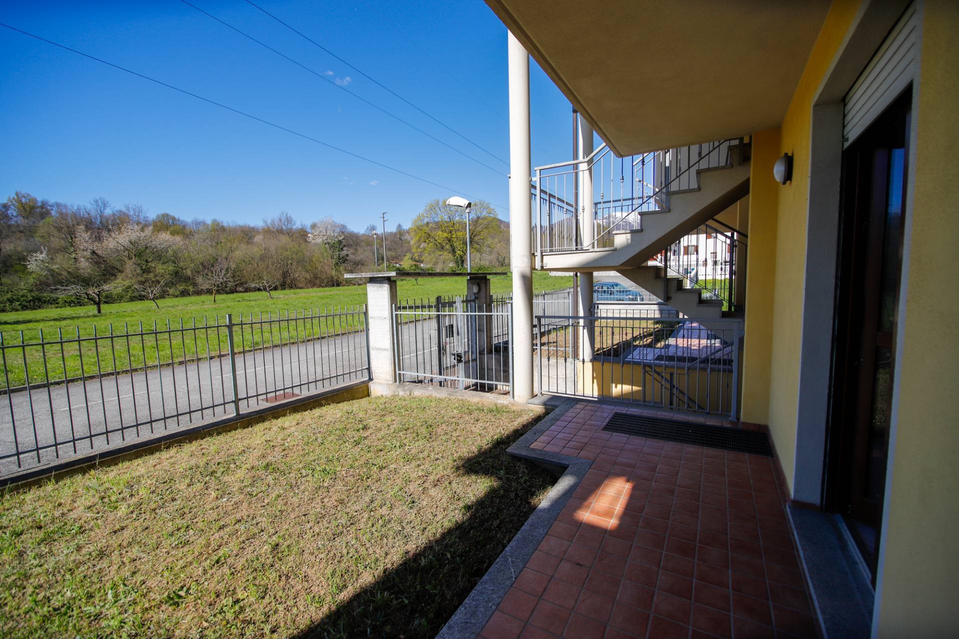 appartamento con giardino in vendita a Rivara