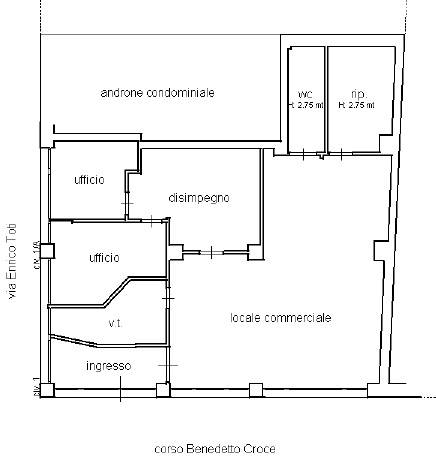Locale commerciale in affitto a Bari, Carrassi