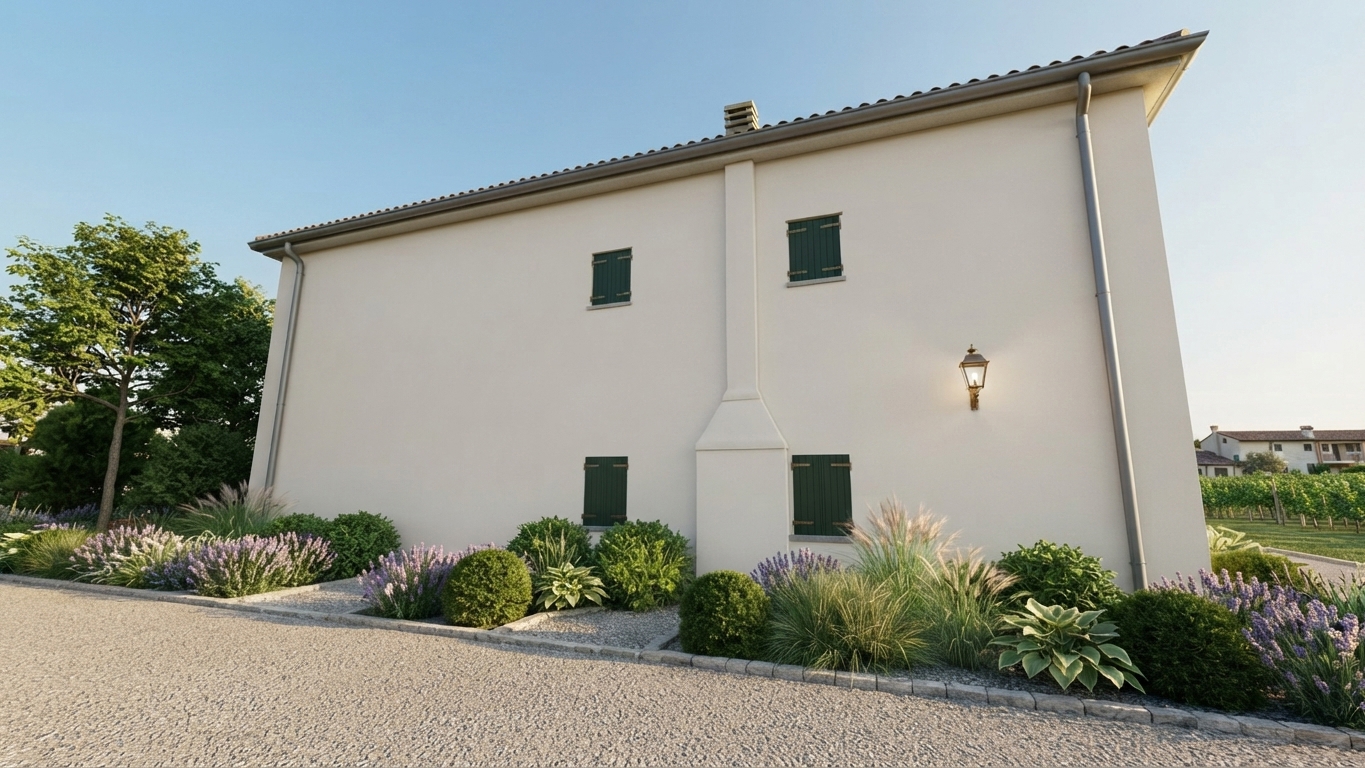 Quadrilocale con giardino a Ospedaletto Euganeo