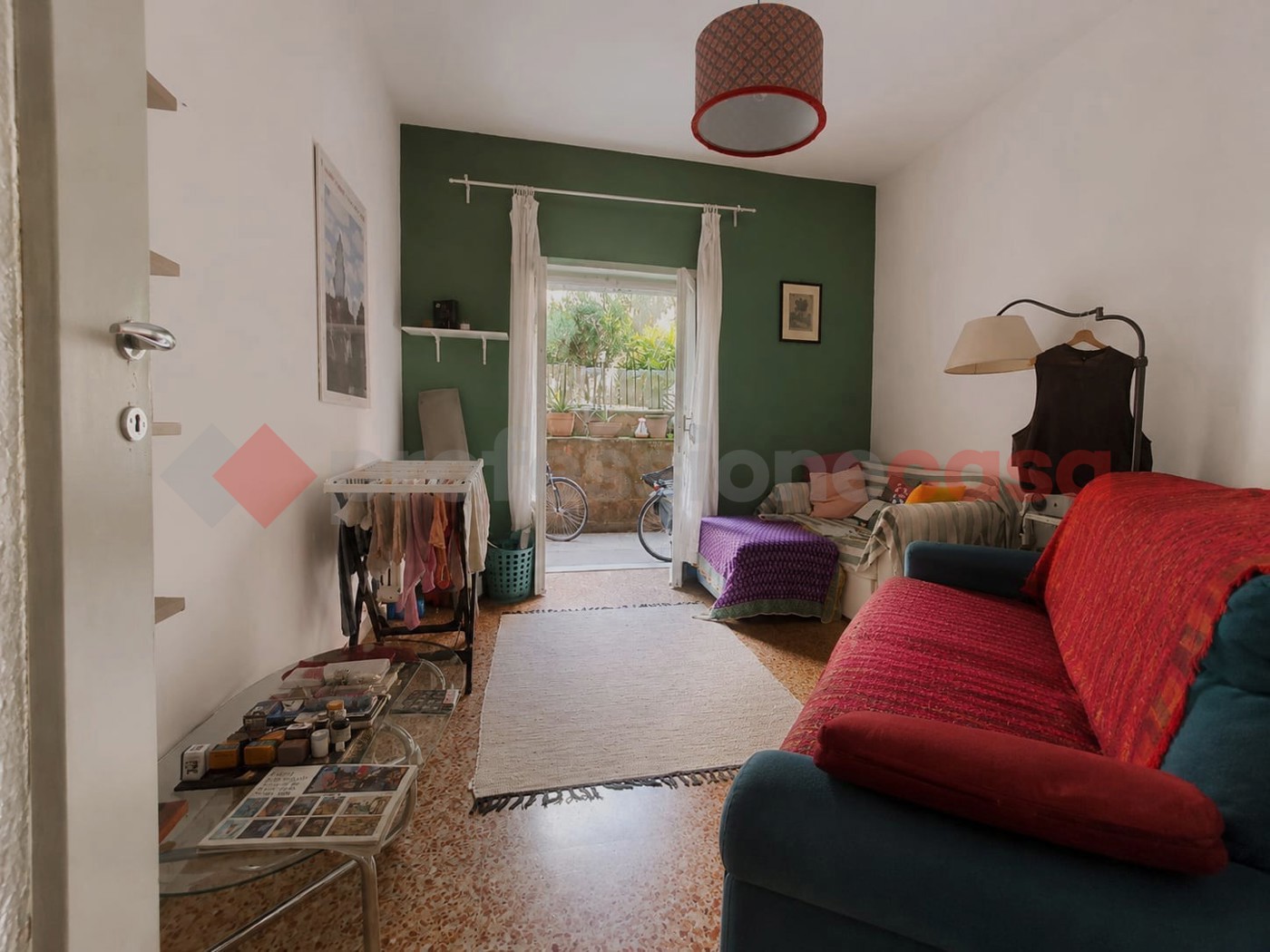Trilocale con giardino a Roma