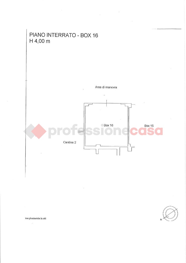 Box/Garage 27mq in vendita a Roma