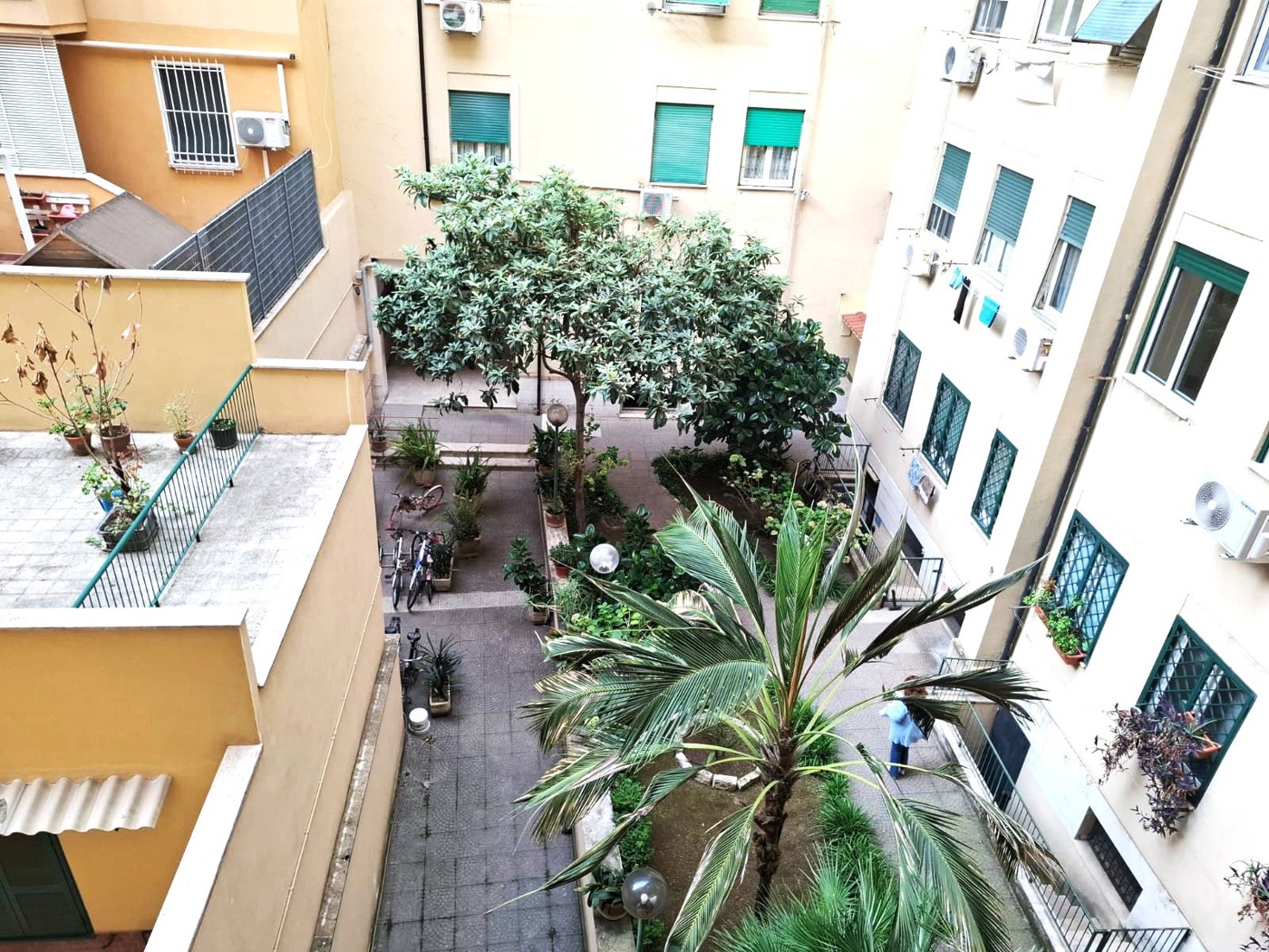 Quadrilocale arredato in affitto a Roma