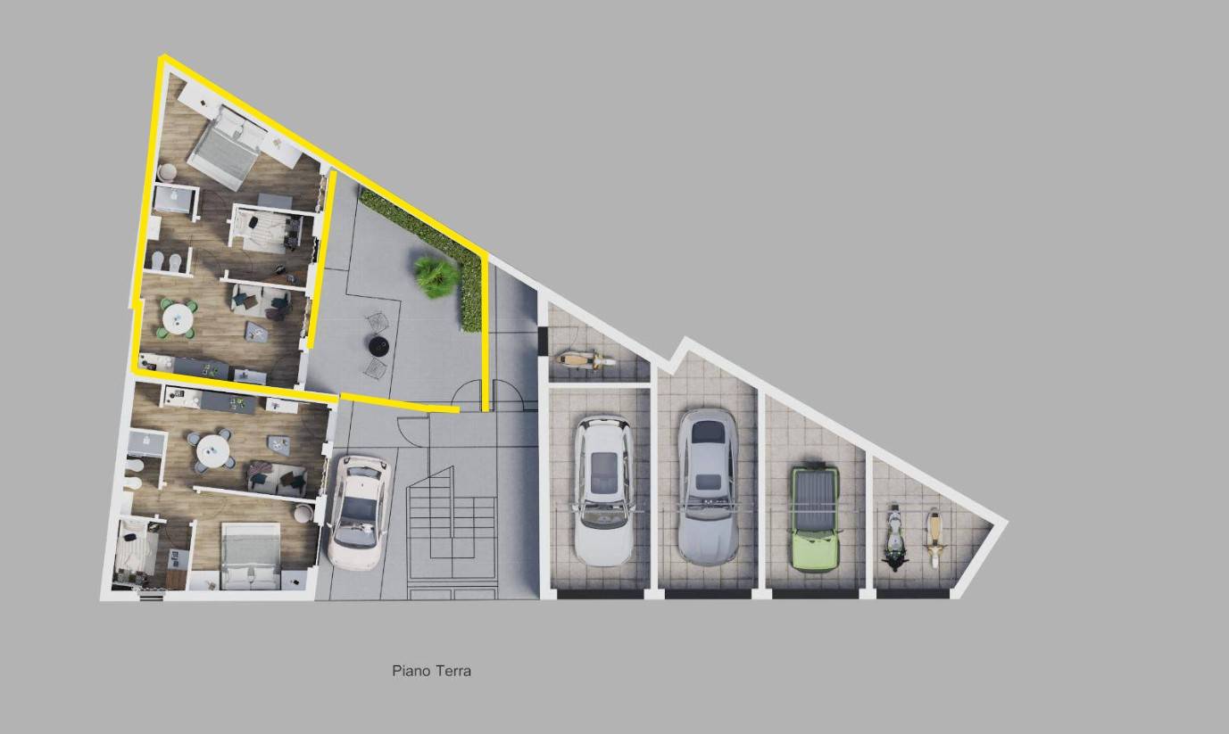 Appartamento in vendita a Civitanova Marche, Centro