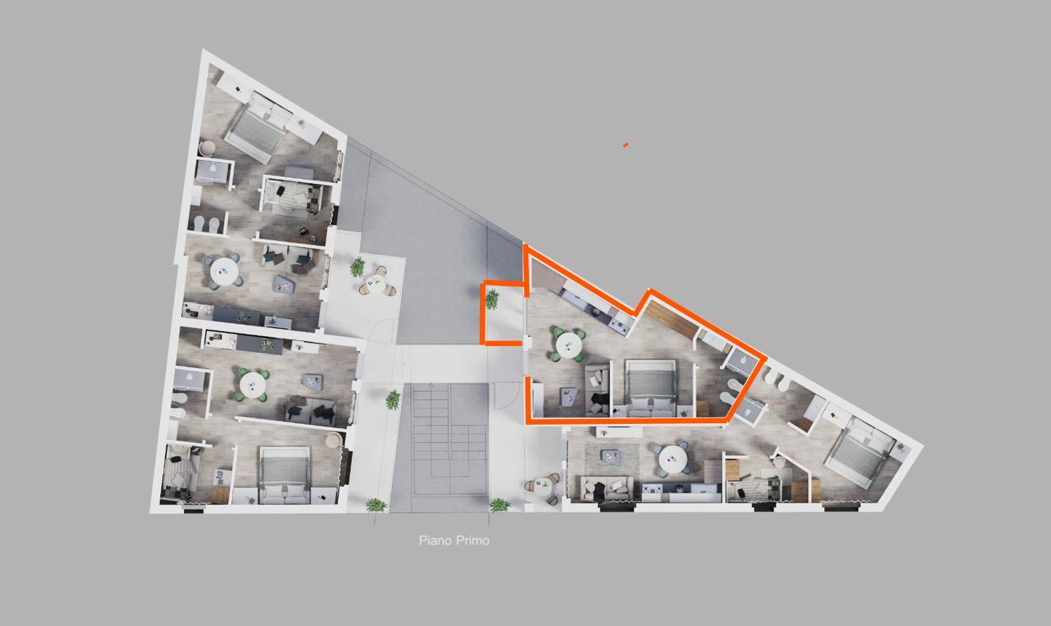 Appartamento in vendita a Civitanova Marche, Centro