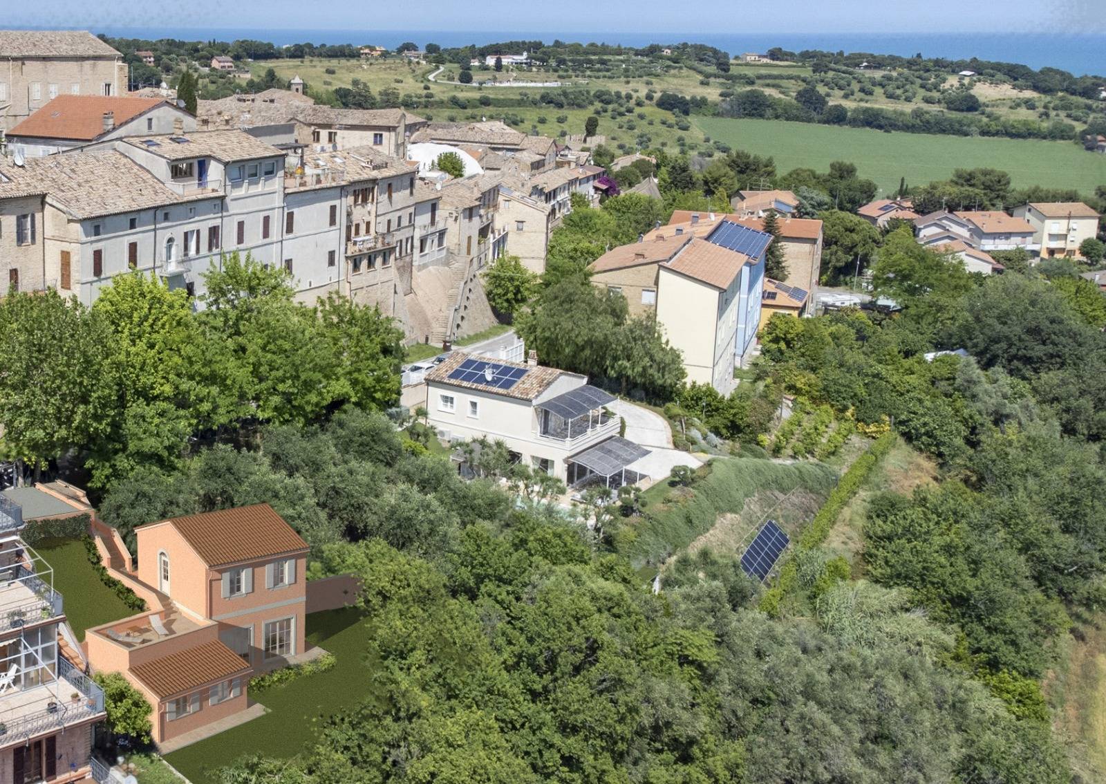Terreno edificabile in vendita a Civitanova Marche, Civitanova Marche Alta