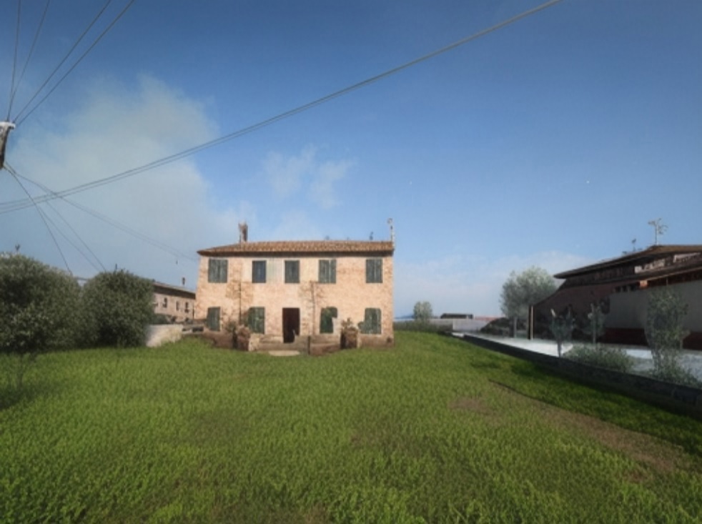 Rustico con giardino a Terrazzo