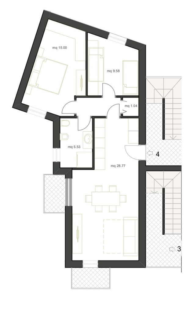 Quadrilocale nuovo a Legnago