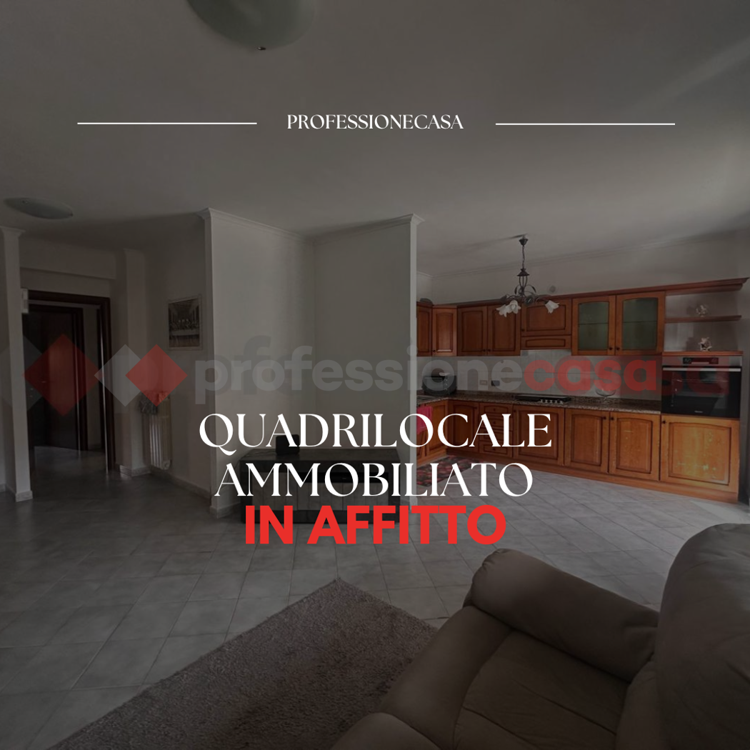 Quadrilocale arredato in affitto a Avezzano