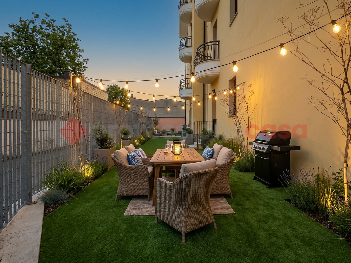 Trilocale con giardino a Avezzano