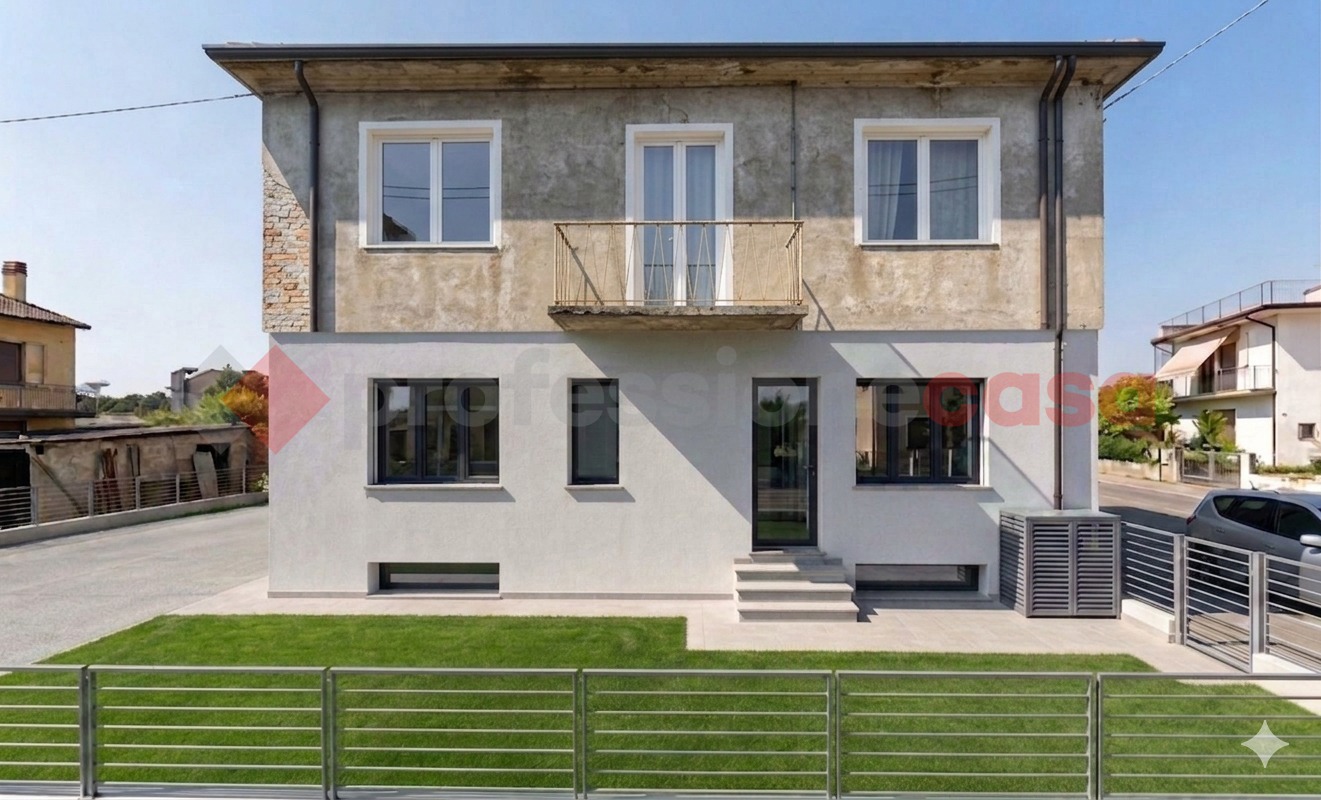 Trilocale con giardino a Bovolone