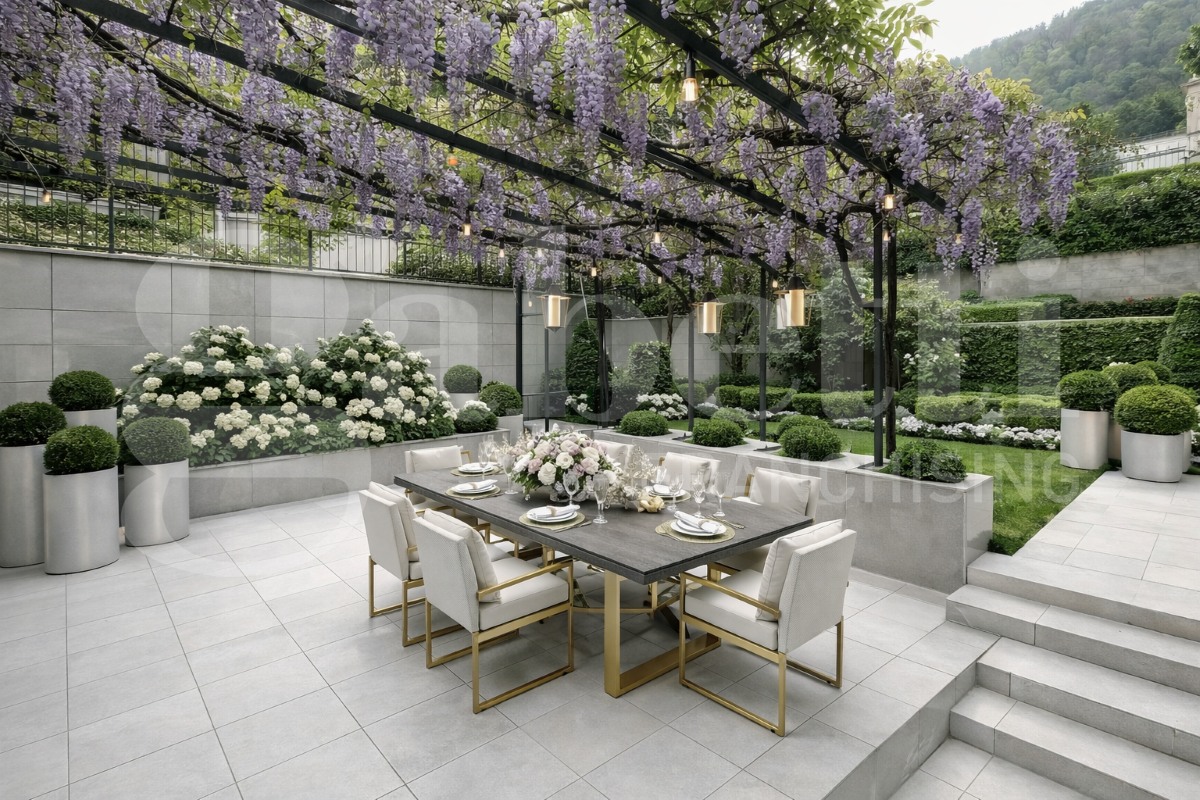 Trilocale con giardino a Brescia