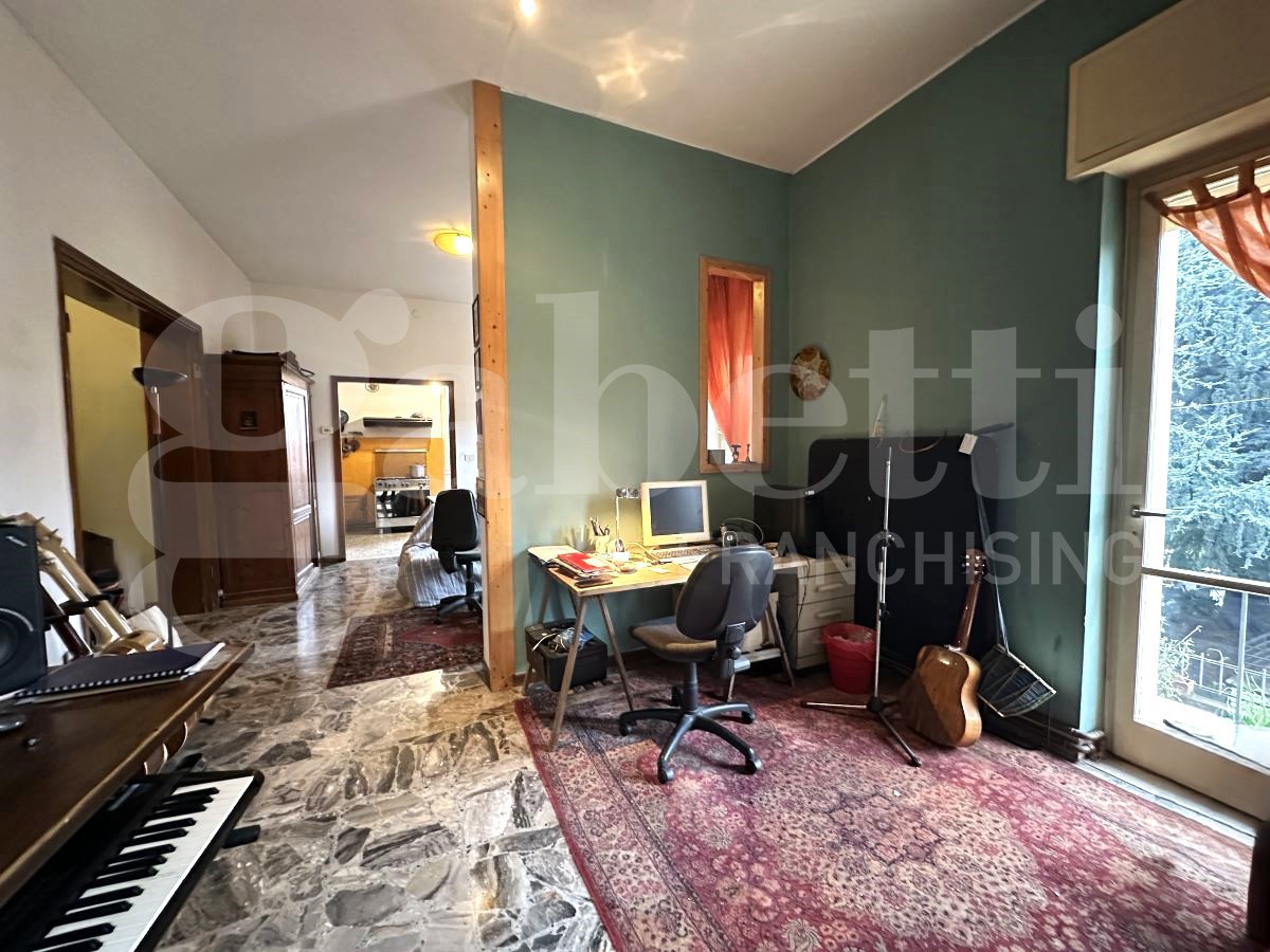 Trilocale con giardino a Brescia