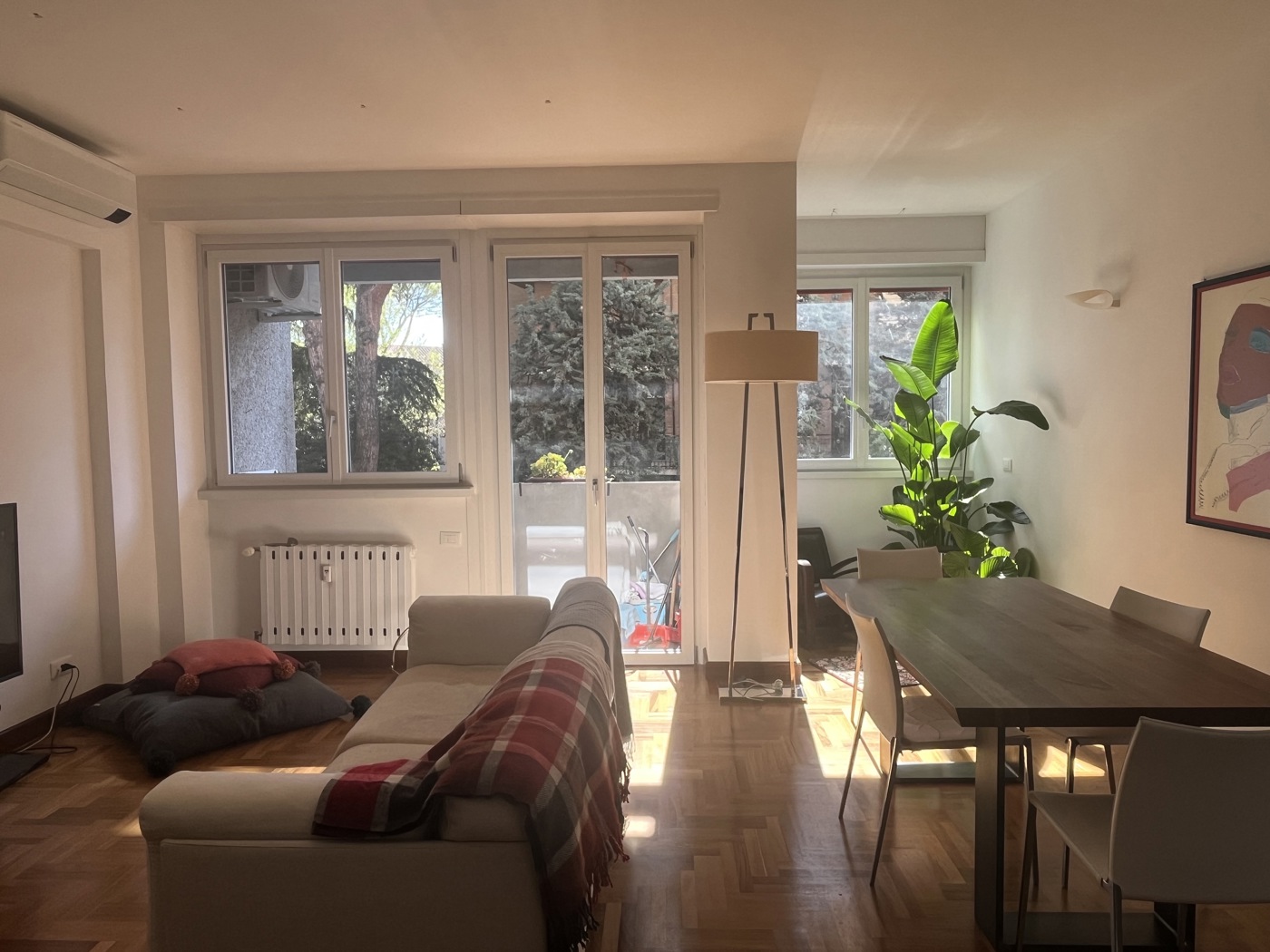 Trilocale arredato in affitto a Roma