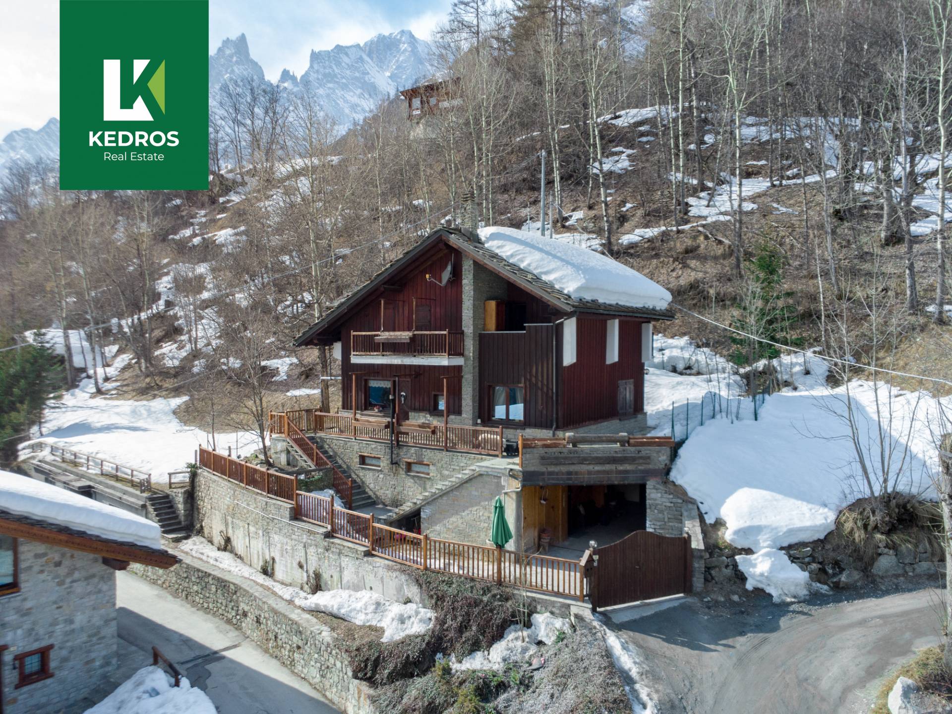 Villa in vendita a Courmayeur, La Palud (La Pal)