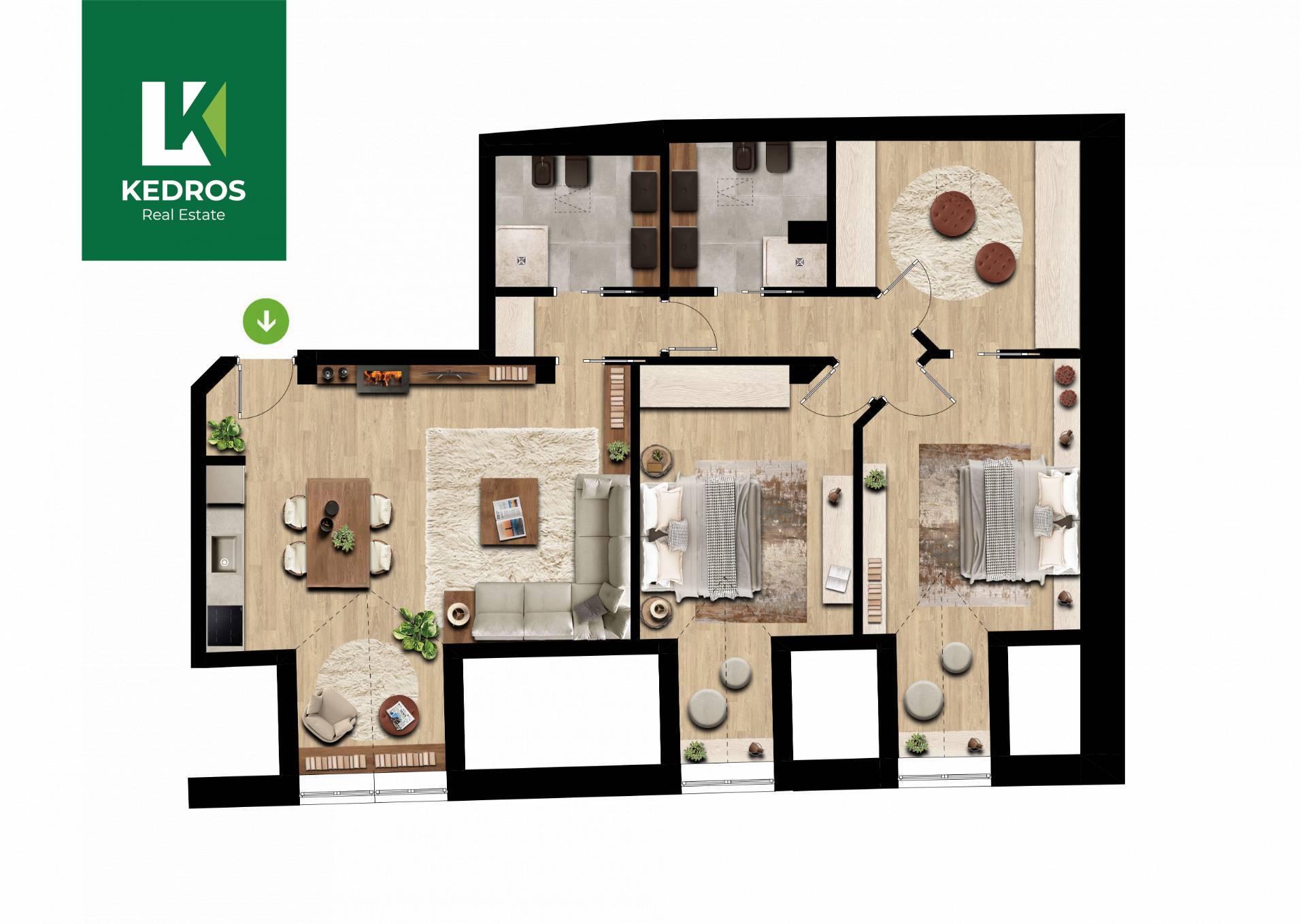 Appartamento Quadrilocale in vendita a Morgex