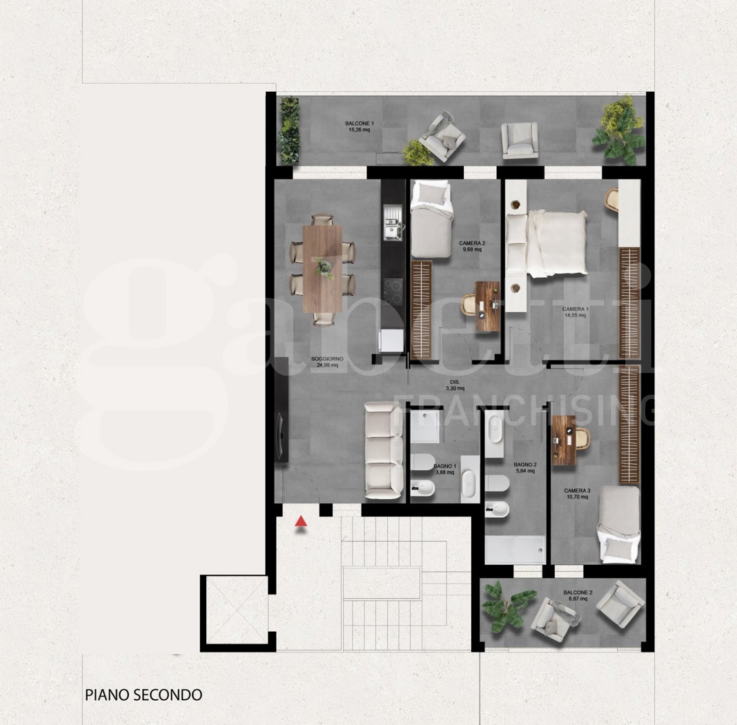 Quadrilocale in vendita a Selargius