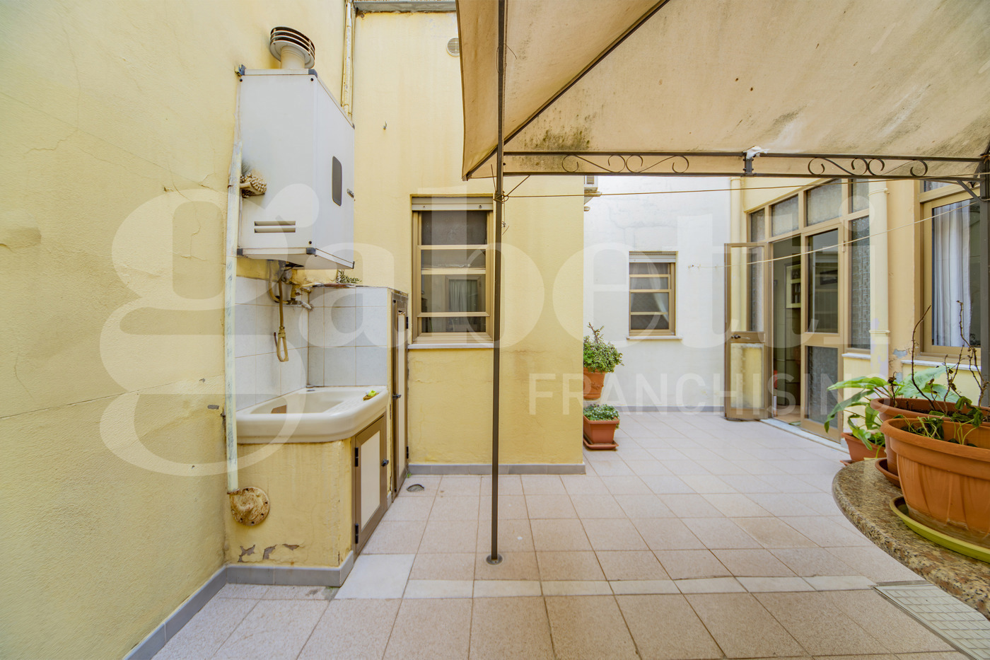 Trilocale con giardino a Monserrato