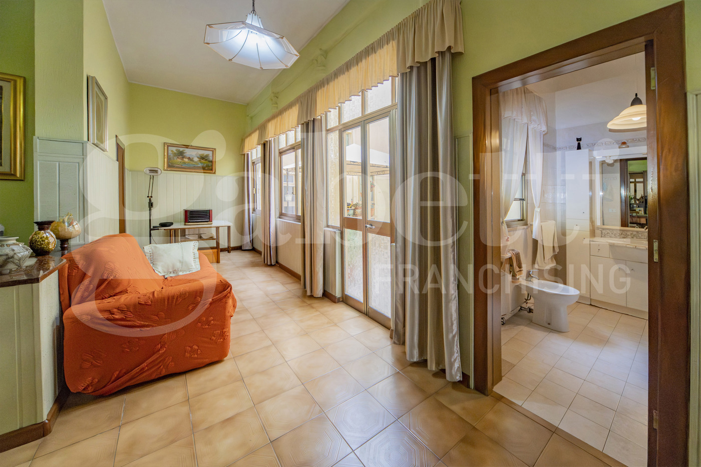 Trilocale con giardino a Monserrato