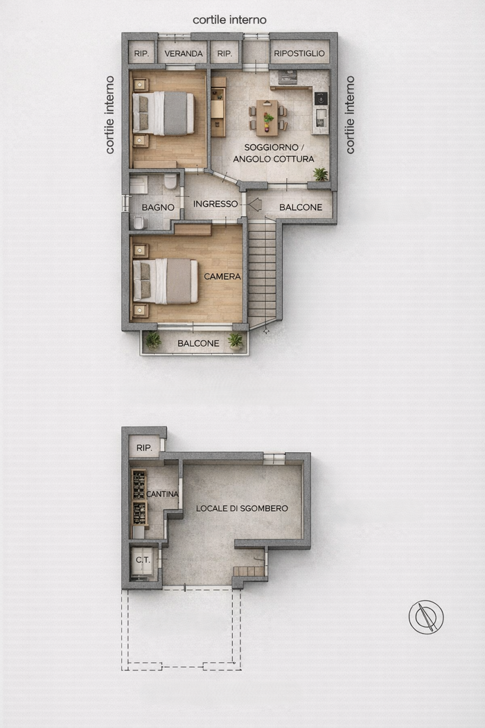 Casa indipendente in vendita a Grugliasco