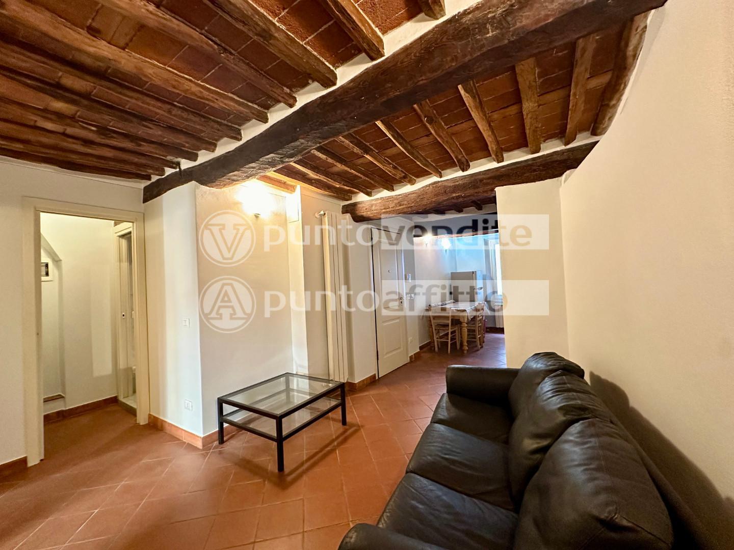 Trilocale arredato in affitto, Lucca centro storico