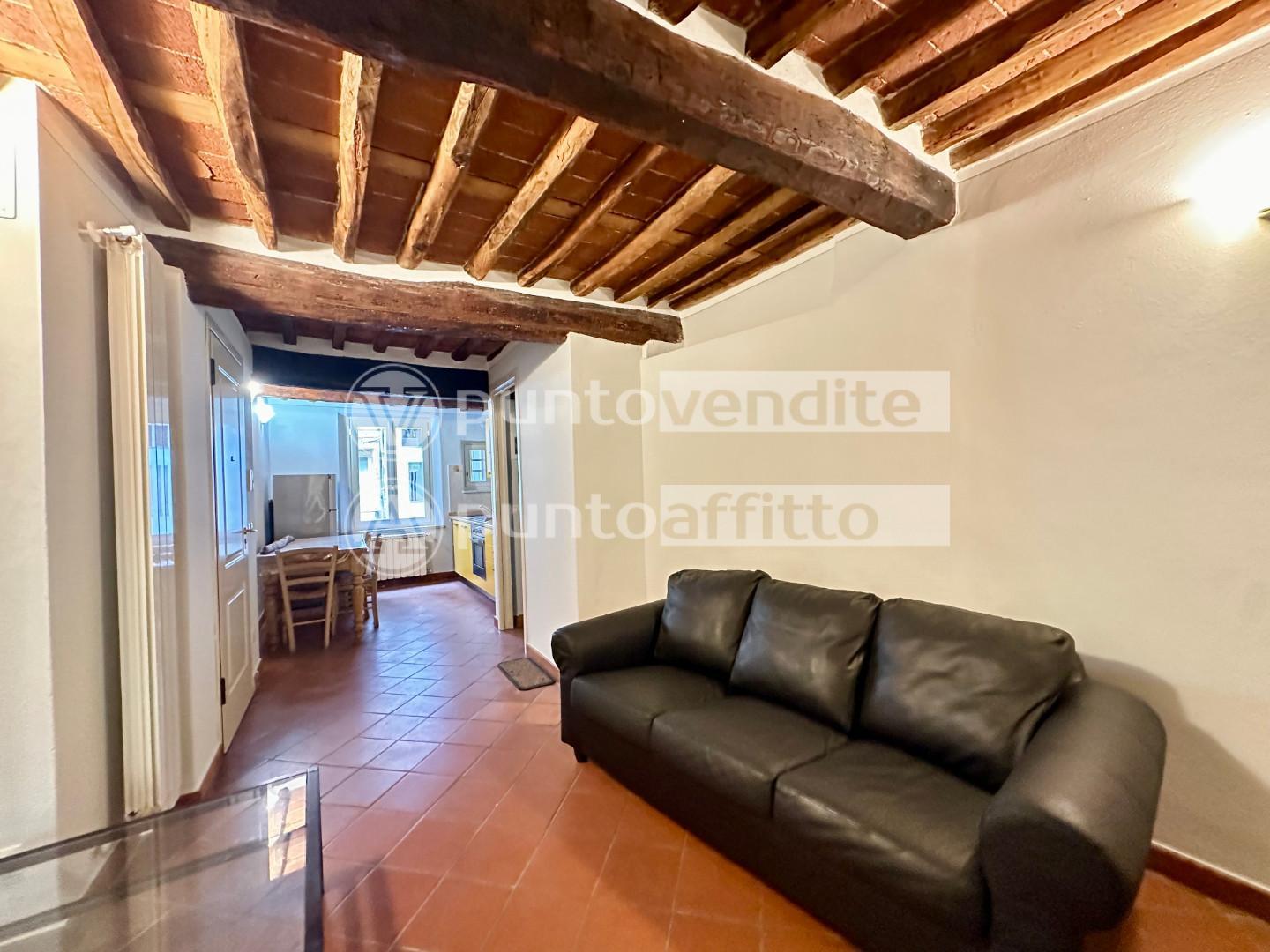 Trilocale arredato in affitto, Lucca centro storico