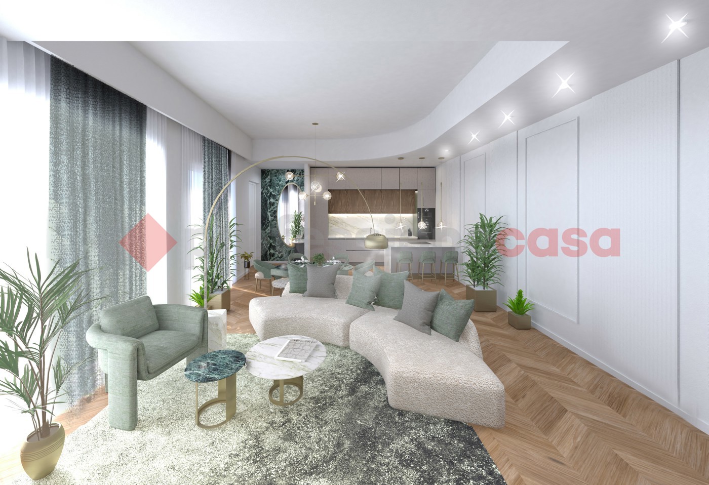 Trilocale nuovo a Milano