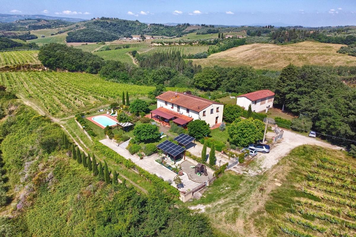Rustico con giardino, Certaldo fiano