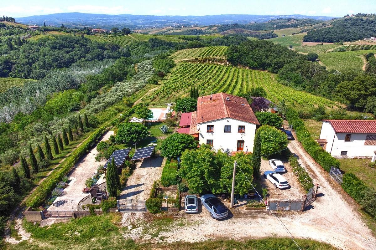 Rustico con giardino, Certaldo fiano