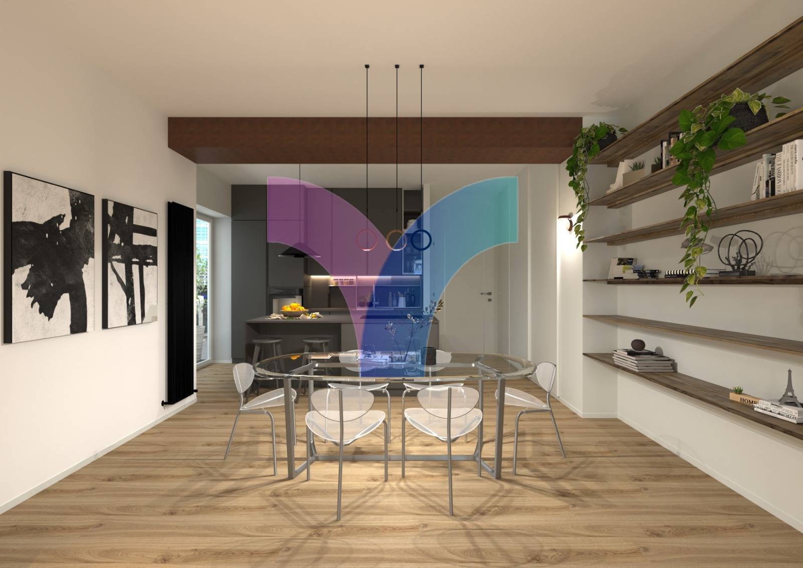 Appartamento in vendita a Treviso, Centro storico