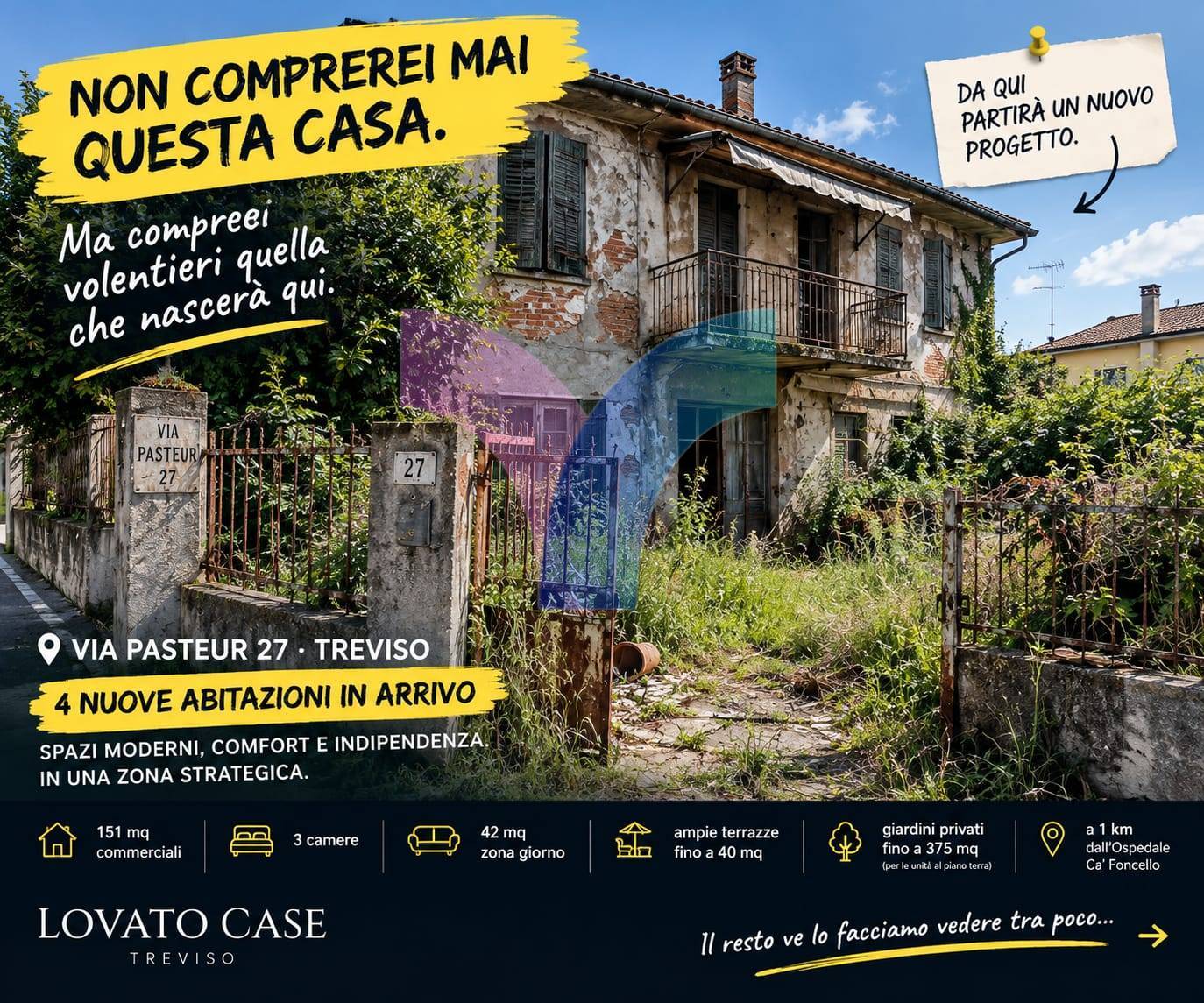 attico in vendita a Treviso, Fuori Mura