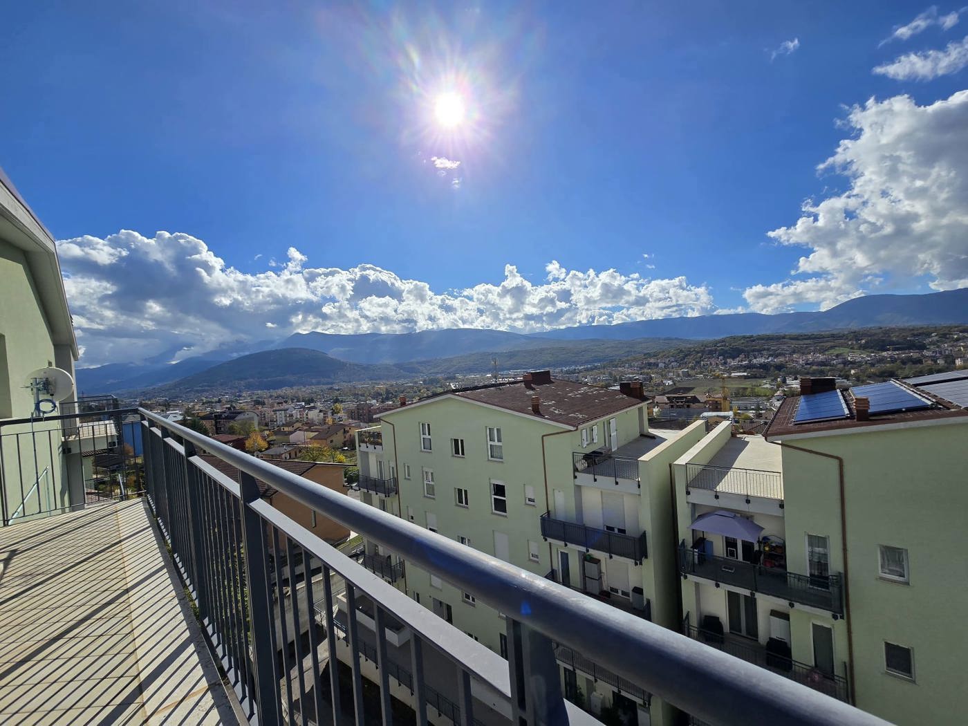 Trilocale arredato in affitto a L'Aquila